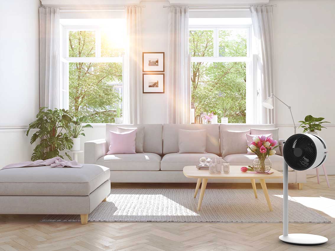 F220 image livingroom lowres - Ανεμιστήρας Δαπέδου BONECO F220